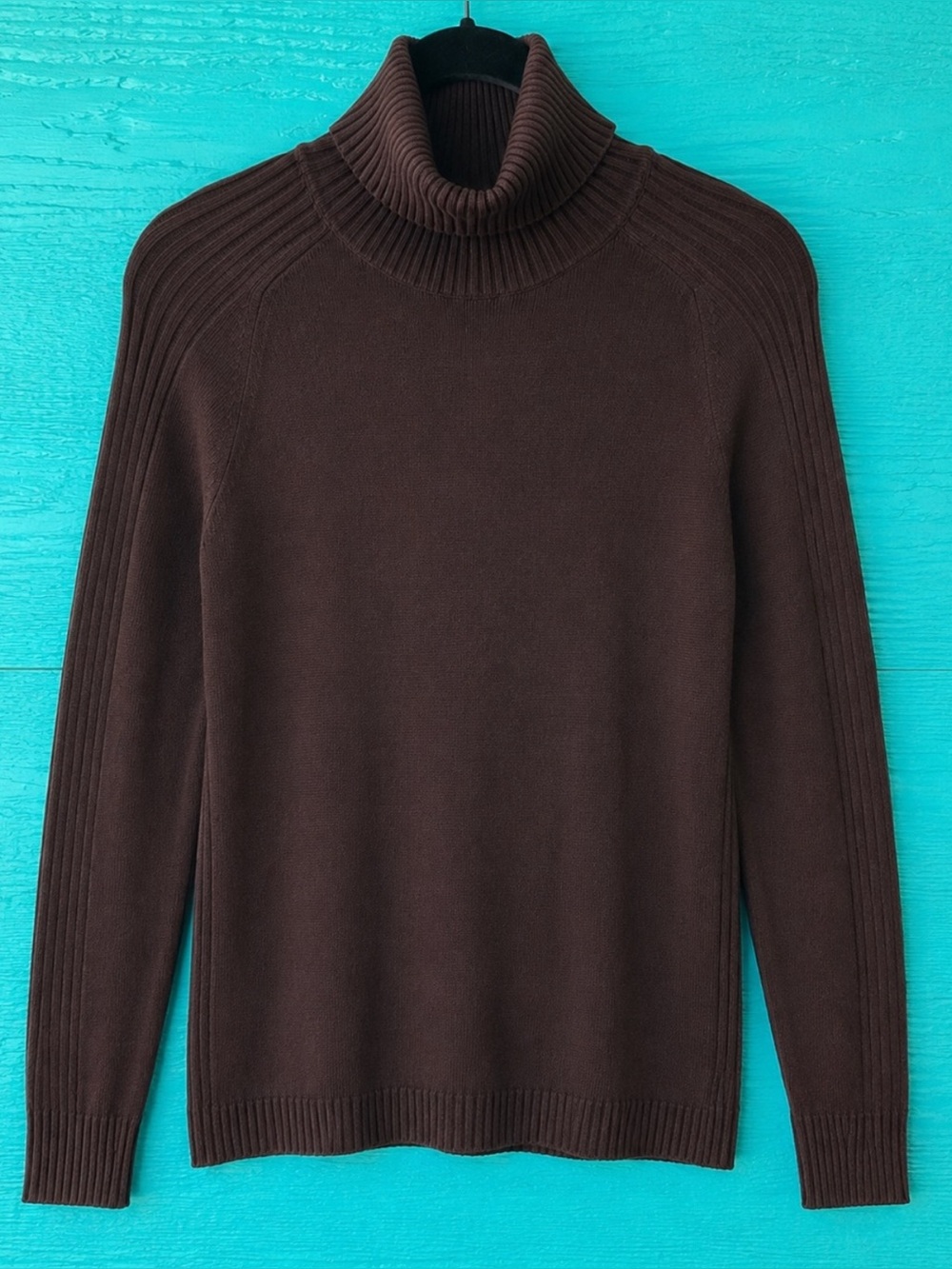 Ralph Lauren Dark Brown Turtleneck Sweater - Picture 2 of 4